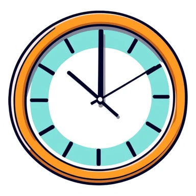 clock it sticker