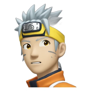 Naruto uzumaki from Naruto shippuden sticker