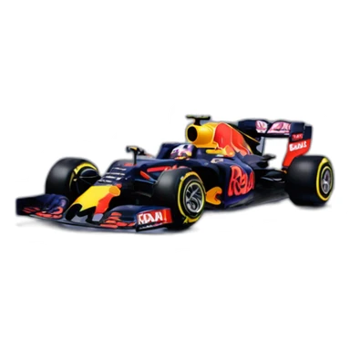 Redbull F1 Car with Max Verstappen sticker