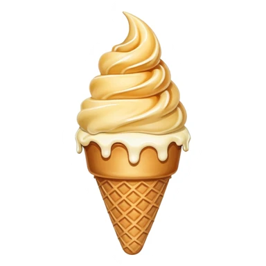 Norsk Krone-iskrem med  sticker