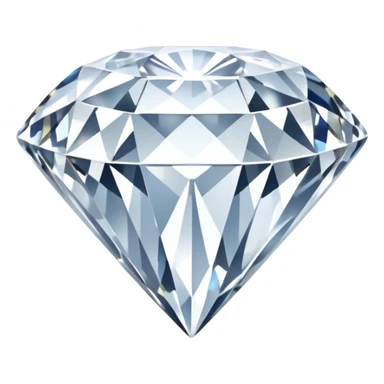 Color pure White diamond sticker