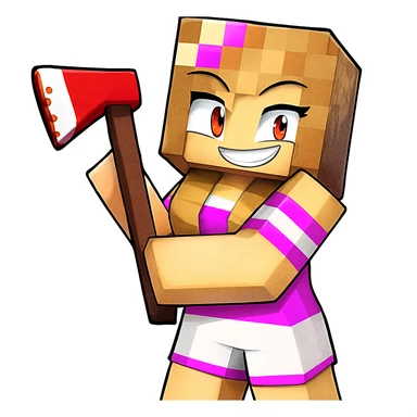 Extract every character from the picture. character including the clothes and accessories they are wearing, and place on a transparent background. Keep the original style and appearance exactly the same. and separately give me the each character picture. There is 3 character in this image. there is two dog

 sticker