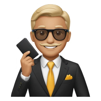 monopoly guy with sunglasses sticker