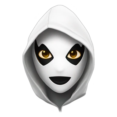 spider gwen in mask and hood sticker