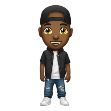 Rapper Central Cee  sticker