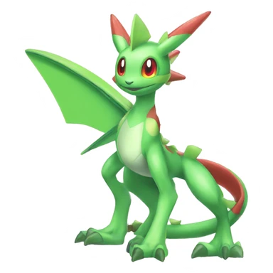 Shiny Colorful Vikavolt-Flygon-Pokémon Full Body sticker