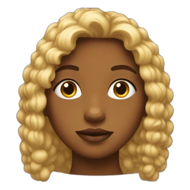 Une géante fille sticker