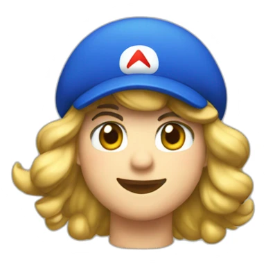 Mario as Taylor Swift sticker