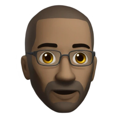 Gman from halflife sticker