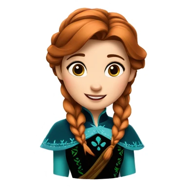 Princess Anna Disney sticker