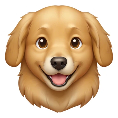 Cinematic Comical Golden Retriever Portrait Emoji, Head tilted dramatically with an exaggeratedly amused expression, featuring a vibrant golden coat with a lively sheen, wide, expressive brown eyes filled with playful disbelief, Simplified yet hilariously expressive features, highly detailed, glowing with a slightly sassy glow, high shine, dramatic yet playful, stylized with an air of cheeky mischief, bright and endearing, soft glowing outline, capturing the essence of a spirited and over-the-top companion, so meme-worthy it feels like it could side-eye its way into internet fame instantly! sticker