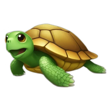 a turtle on its back in the sun but you do not help it sticker