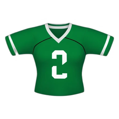 flying dark green women's football tee shirt sticker