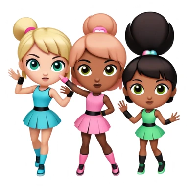 Powerpuff girls sticker