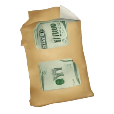 credit from a bank sticker