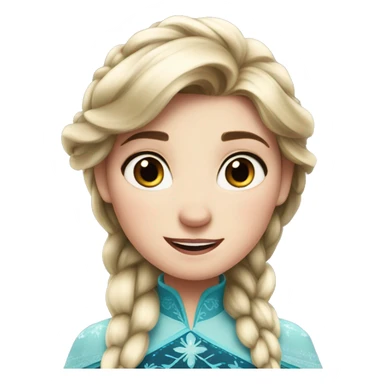 Anna from frozen sticker