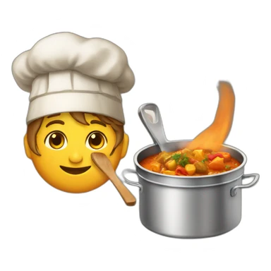 steppe curry cooking curry sticker