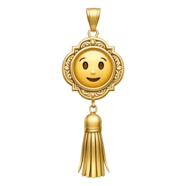 ade tassel pendant sticker