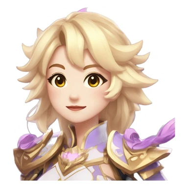 “Lumine” from “Genshin Impact” sticker