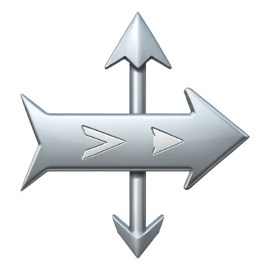 GPS Arrow sticker