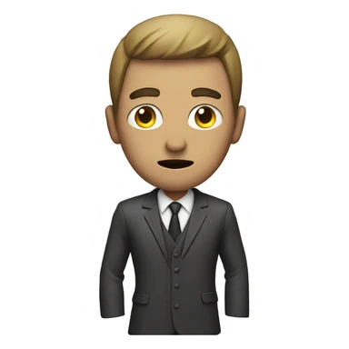 Man fighting fraud  sticker