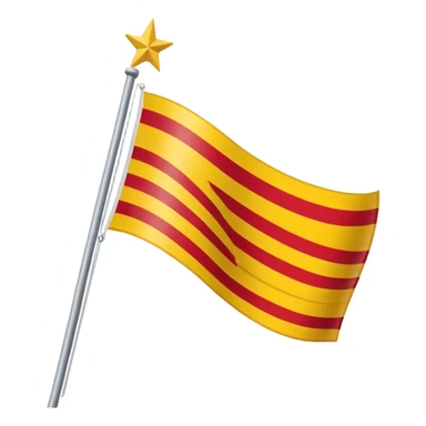 Estelada catalana sticker