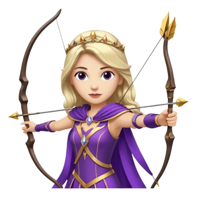 clash of clan archer queen sticker