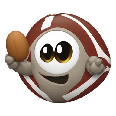 Buckeye holding a foo sticker