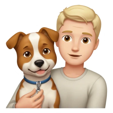 Hitler and a dog sticker