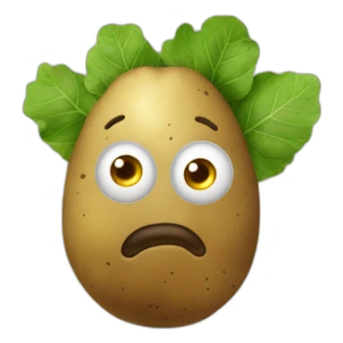 dirty old potatoes sticker