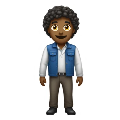 Botijão de Gás atrás escrito chama azul sticker