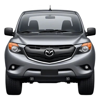 Mazda BT-50 - Mazda (Model Year: 2022) (Iconic colour: Dark Silver) sticker