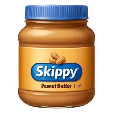 Skippy peanut butter sticker