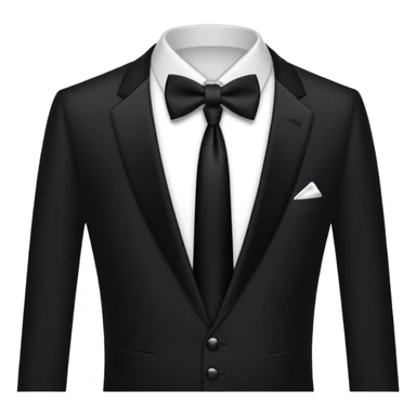 black tie (just tie, not ribbon) sticker