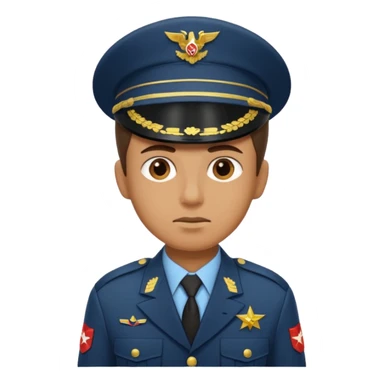 Soldat der salotiert und den Buchstaben S.A.S sticker