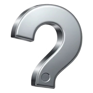 Signo de pregunta sticker