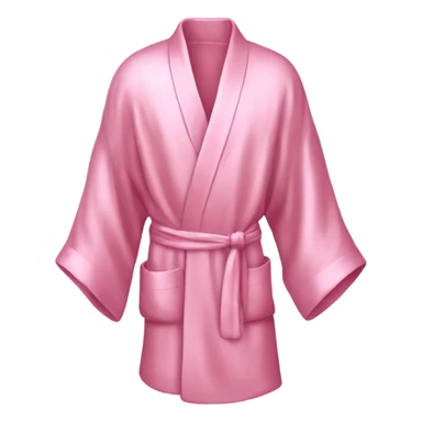 Light pink silk robe sticker