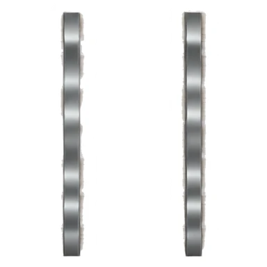 wooden planks and steel waste sticker