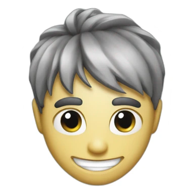 Fake killer smile sticker