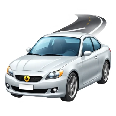 Driving fast sticker