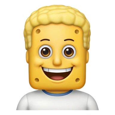 bob esponja diciendo joderr sticker