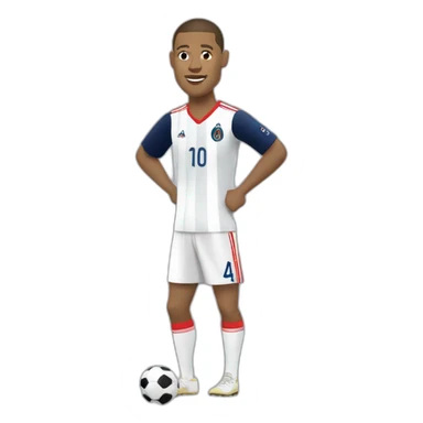 Mbappé qui fait du flamenco sticker