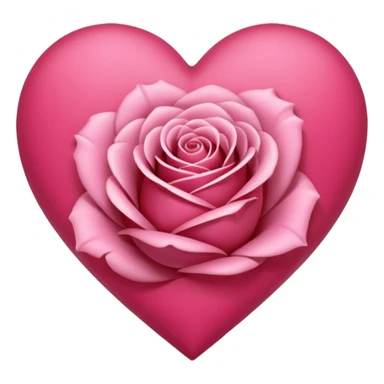 Corazón rositas sticker