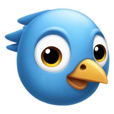 blue eyed piegon  sticker