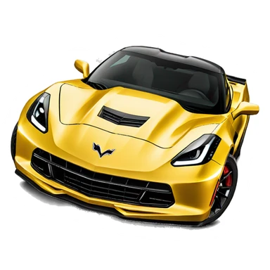 corvette symbol sticker