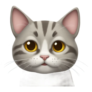 cat blowing kiss sticker