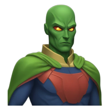martian manhunter sticker