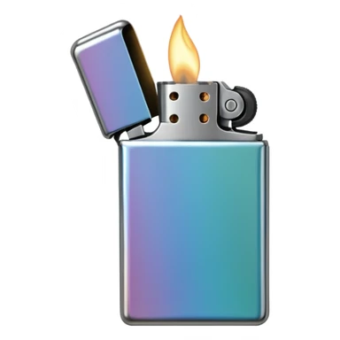 hipster lighter sticker