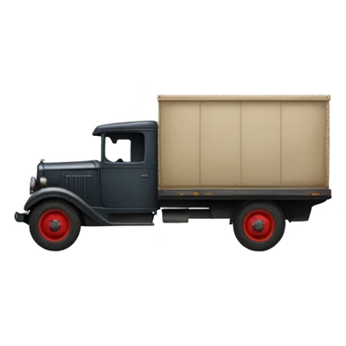 Very large 1934 moving truck side view  sticker