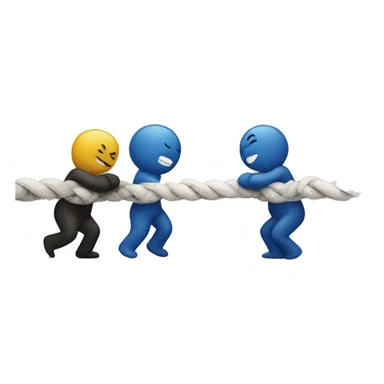 tug of war sticker